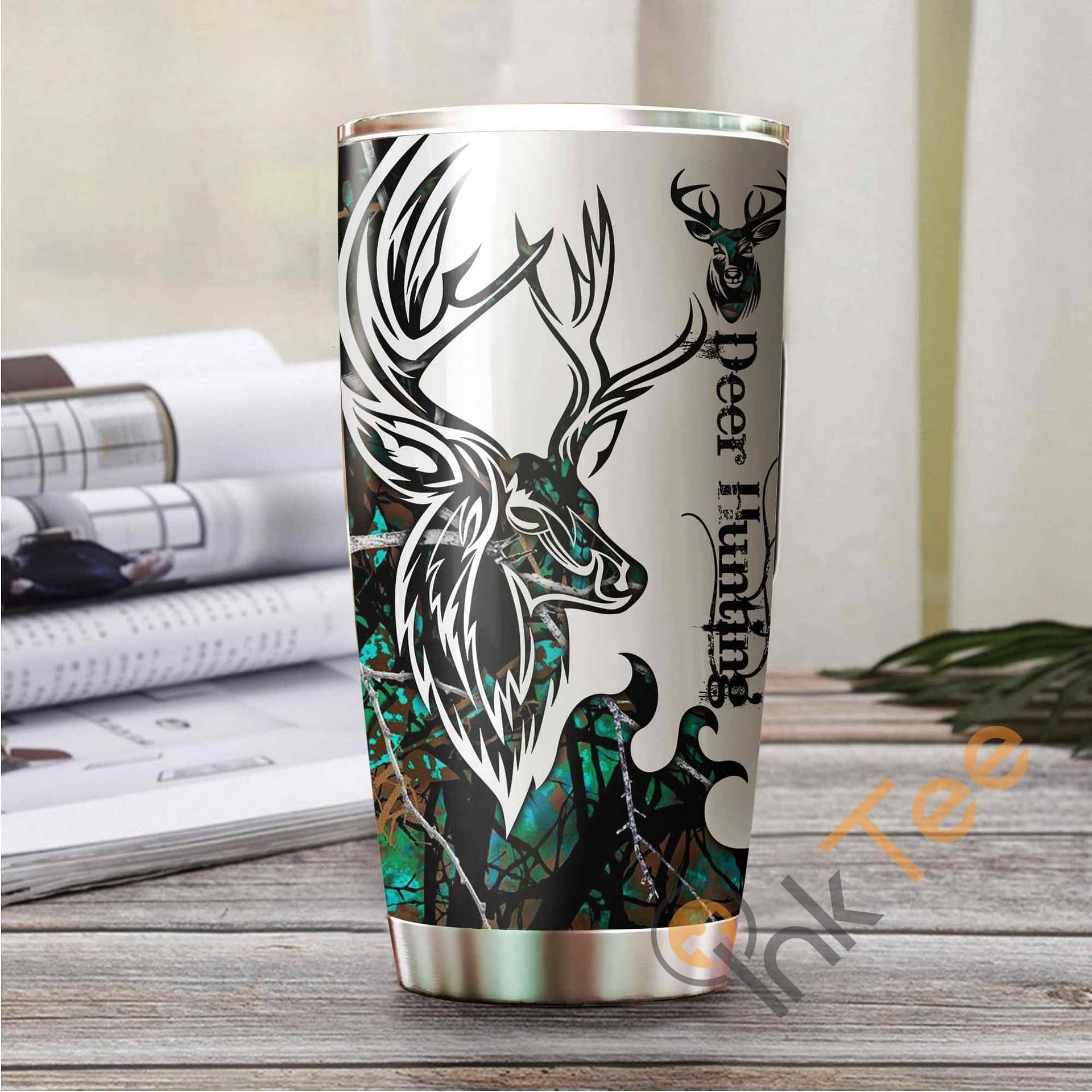 Deer Hunting Amazon Best Seller Sku 2578 Stainless Steel Tumbler