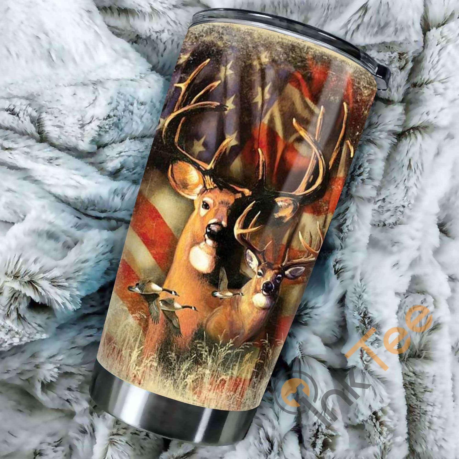 Deer Hunting Amazon Best Seller Sku 2961 Stainless Steel Tumbler