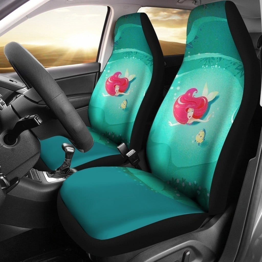 Disney Princess Ariel For Fan Gift Sku 2832 Car Seat Covers