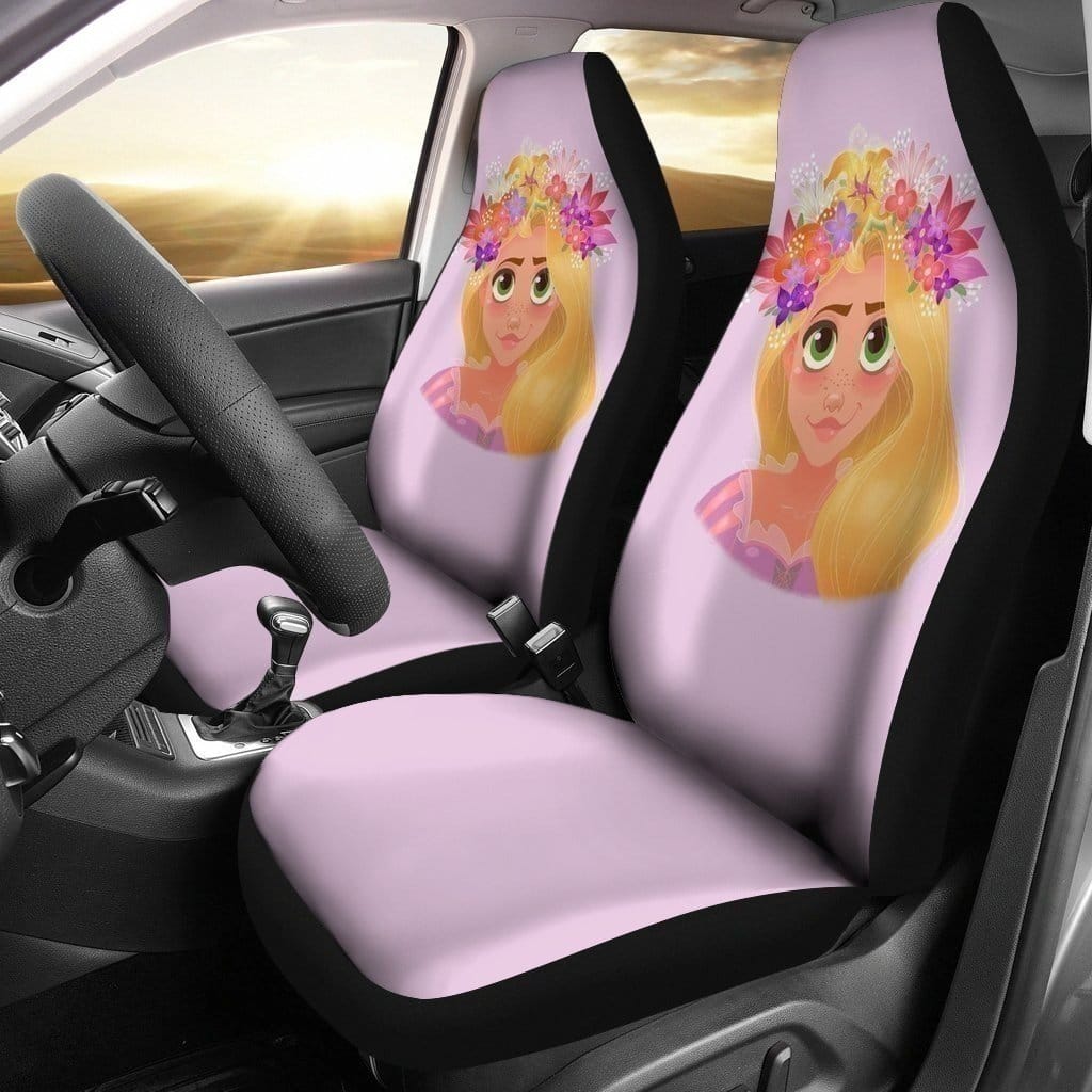 Disney Princess Rapunzel For Fan Gift Sku 2135 Car Seat Covers