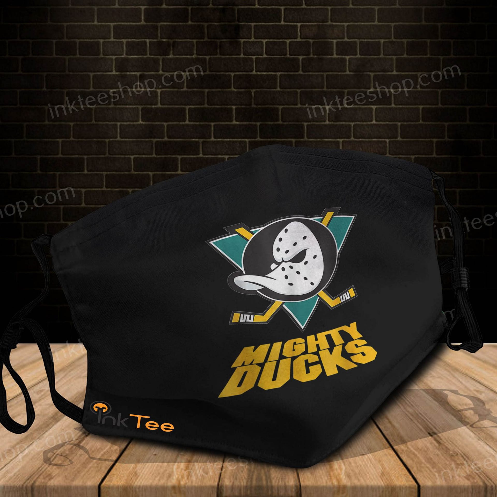 Ducks Arts Mighty Of Anaheim Hockey Funny Sports Lovers Face Mask