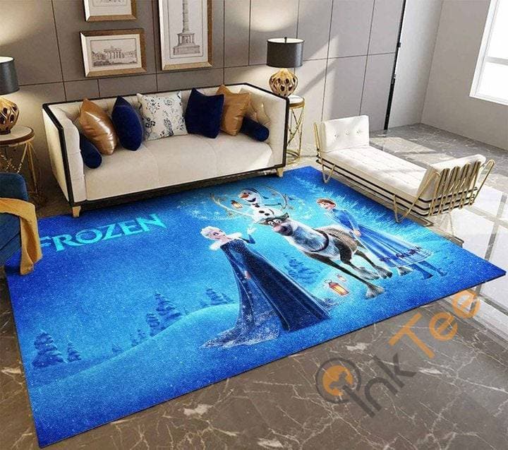Elsa And Anna Children Room Decoration Gift Living Disney Lover Movies Rug