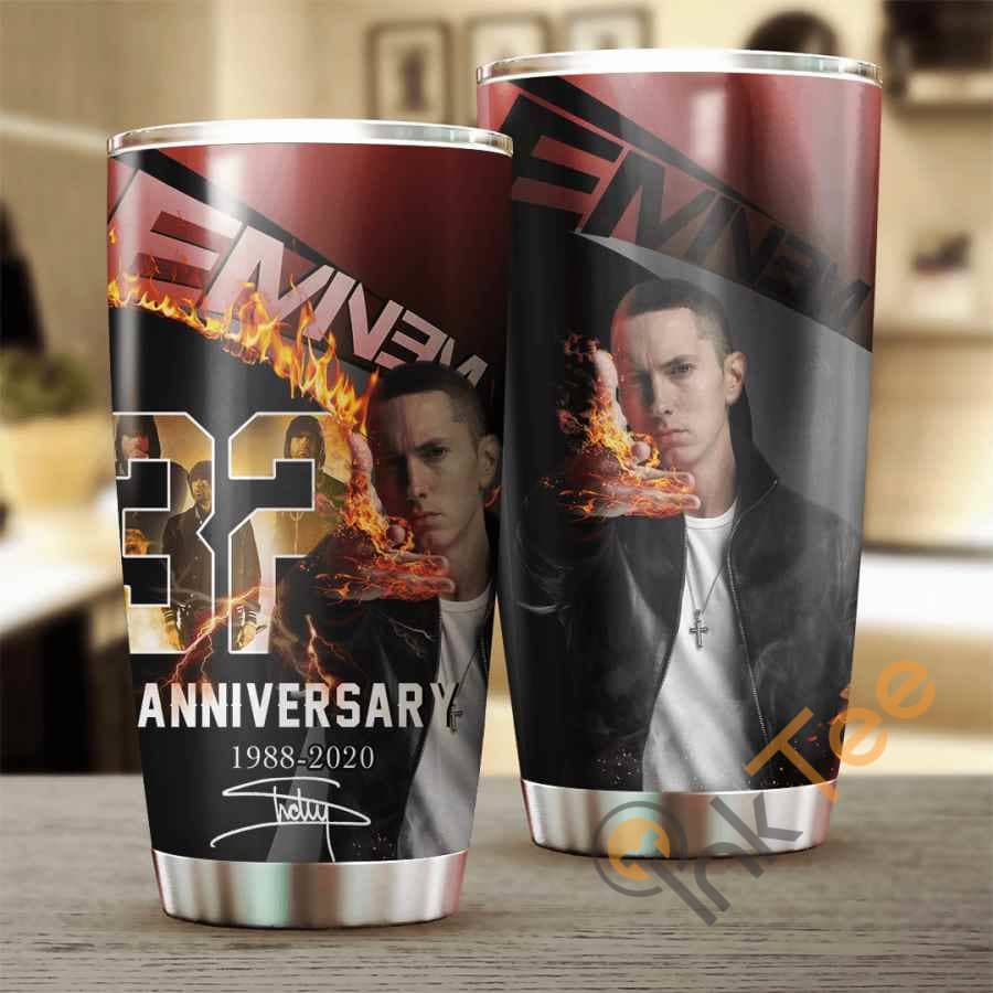 Eminem 32 Years Anniversary  Cup Amazon Best Seller Sku 3922 Stainless Steel Tumbler