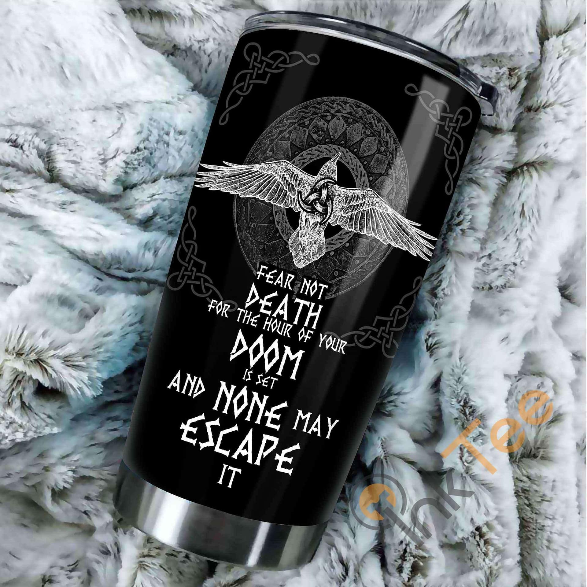 Fear Not Death For The Hour Of Your Doom Stainless Steel Tumbler