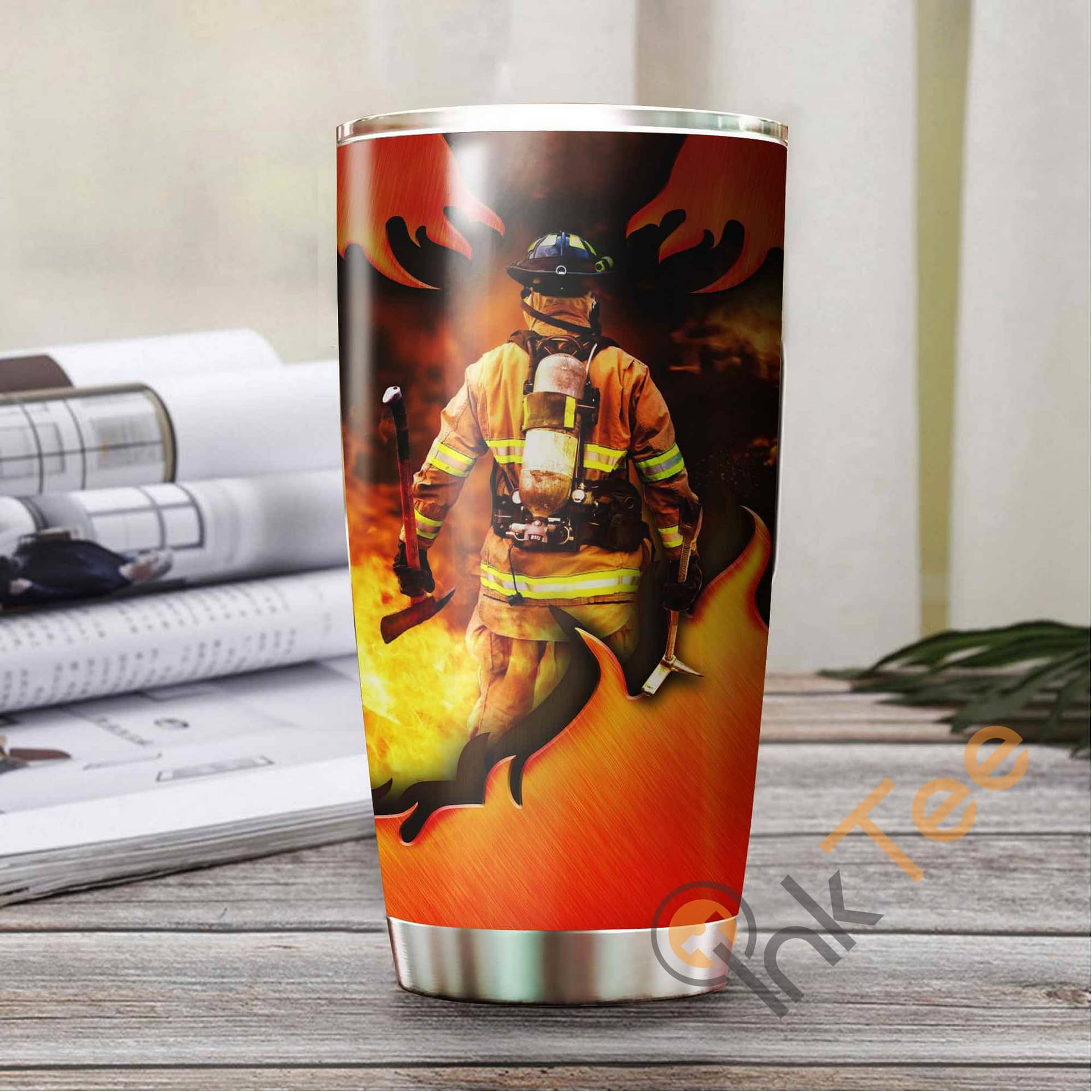 Firefighter Amazon Best Seller Sku 3810 Stainless Steel Tumbler