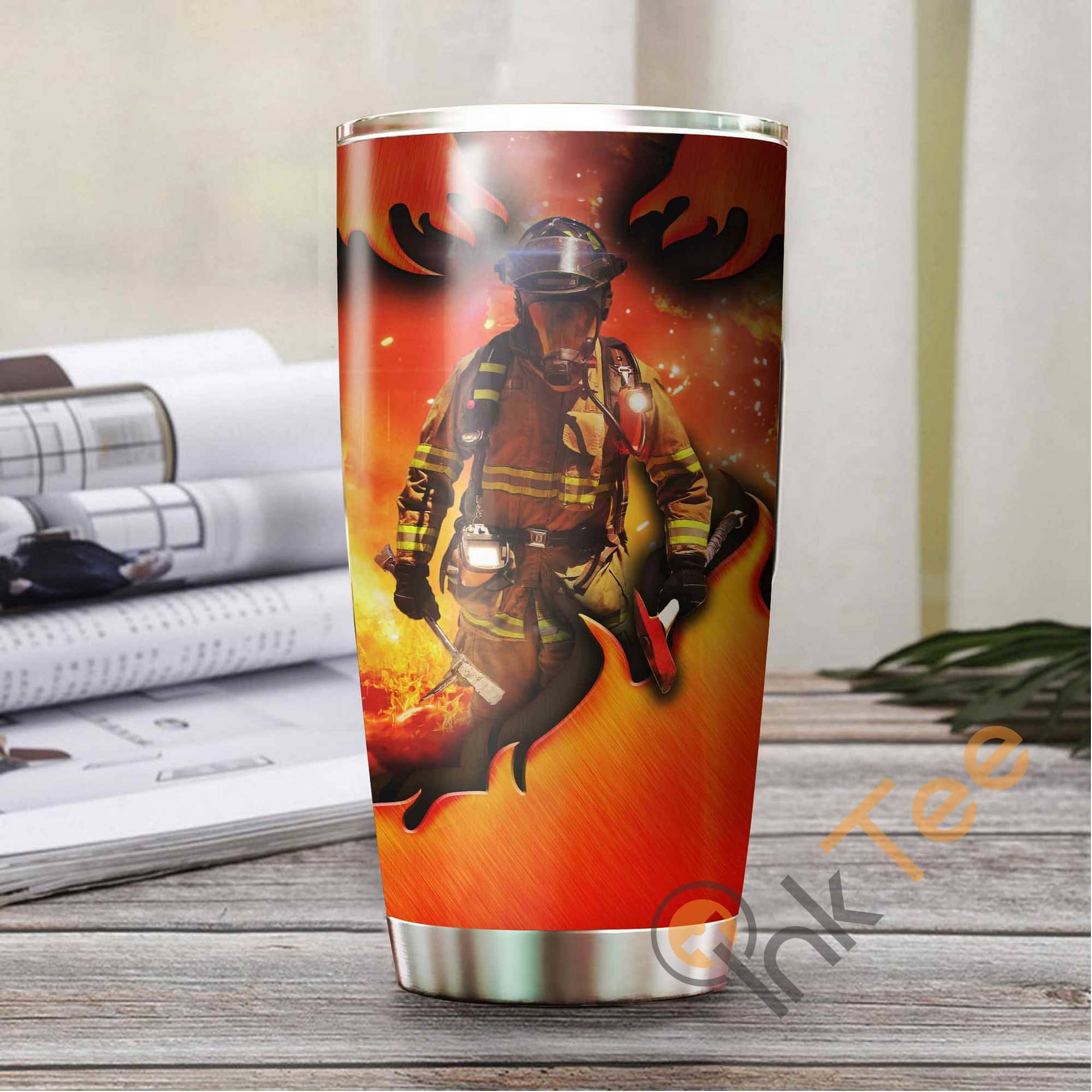 Firefighter Amazon Best Seller Sku 3811 Stainless Steel Tumbler