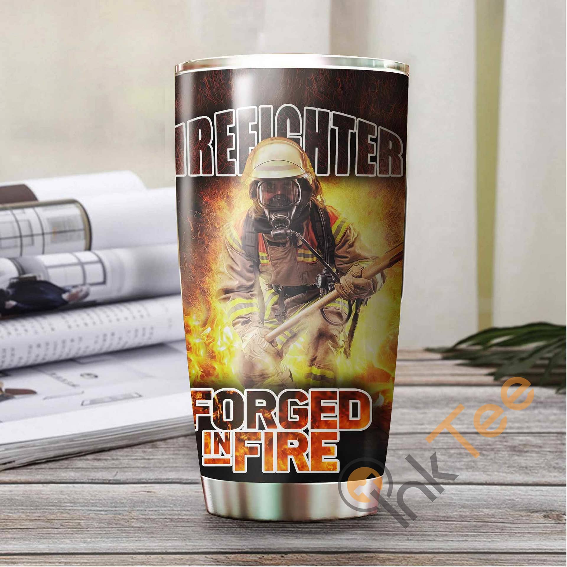 Firefighter Forged In Fire Amazon Best Seller Sku 2898 Stainless Steel Tumbler