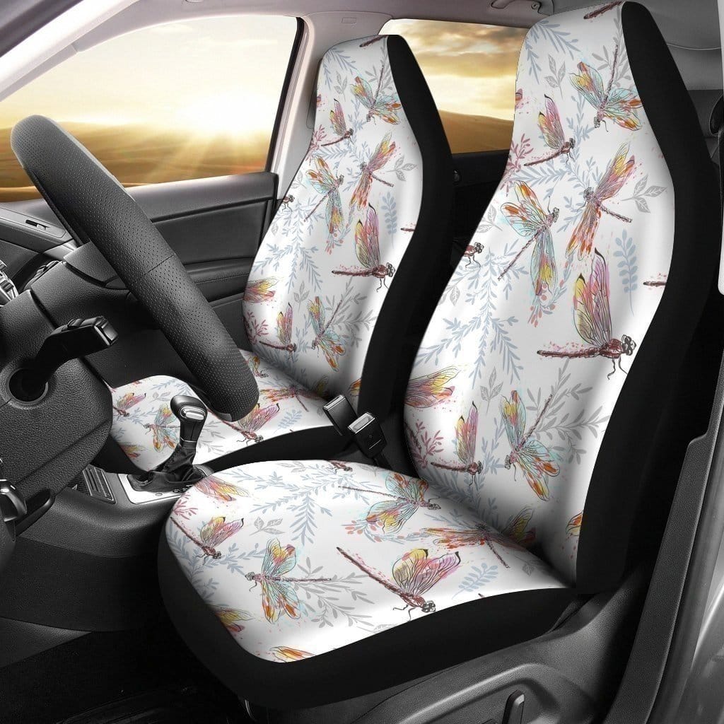 Fly High With The Dragonfly For Fan Gift Sku 2867 Car Seat Covers