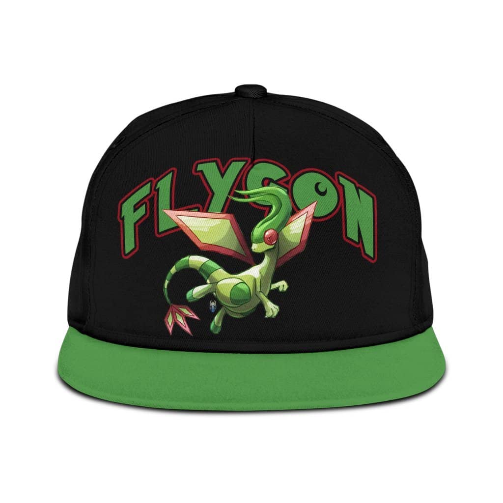Flygon Snapback Pokemon Anime Fan Classic Cap