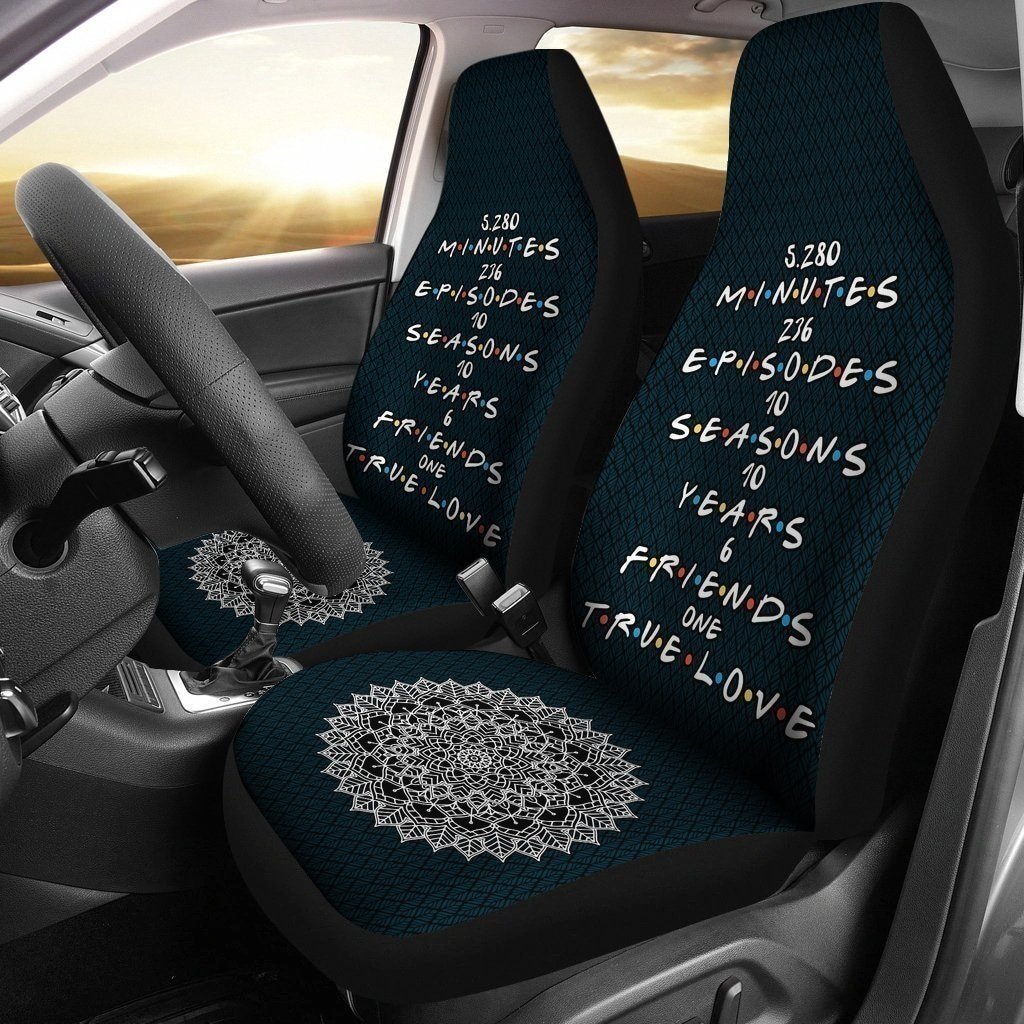 Friends For Fan Gift Sku 1474 Car Seat Covers