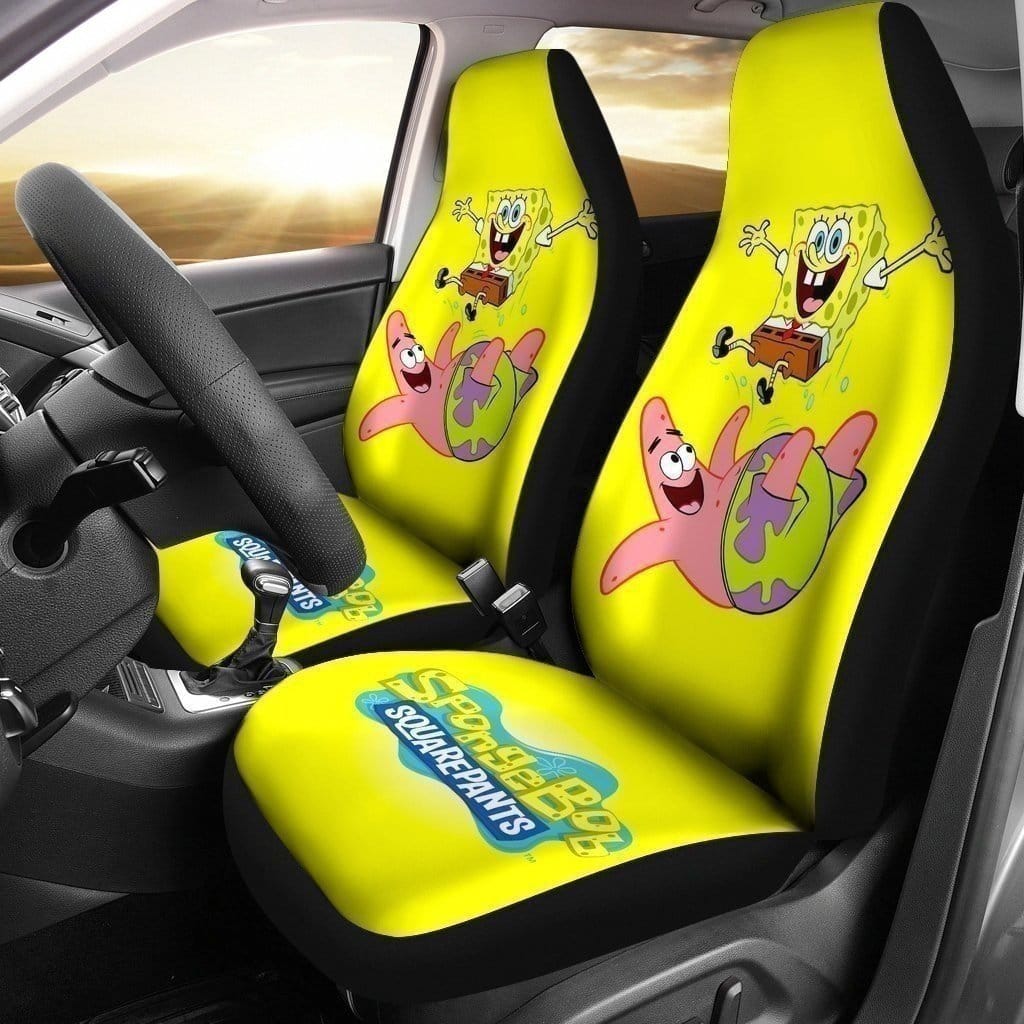 Funny Spongebob For Fan Gift Sku 97 Car Seat Covers