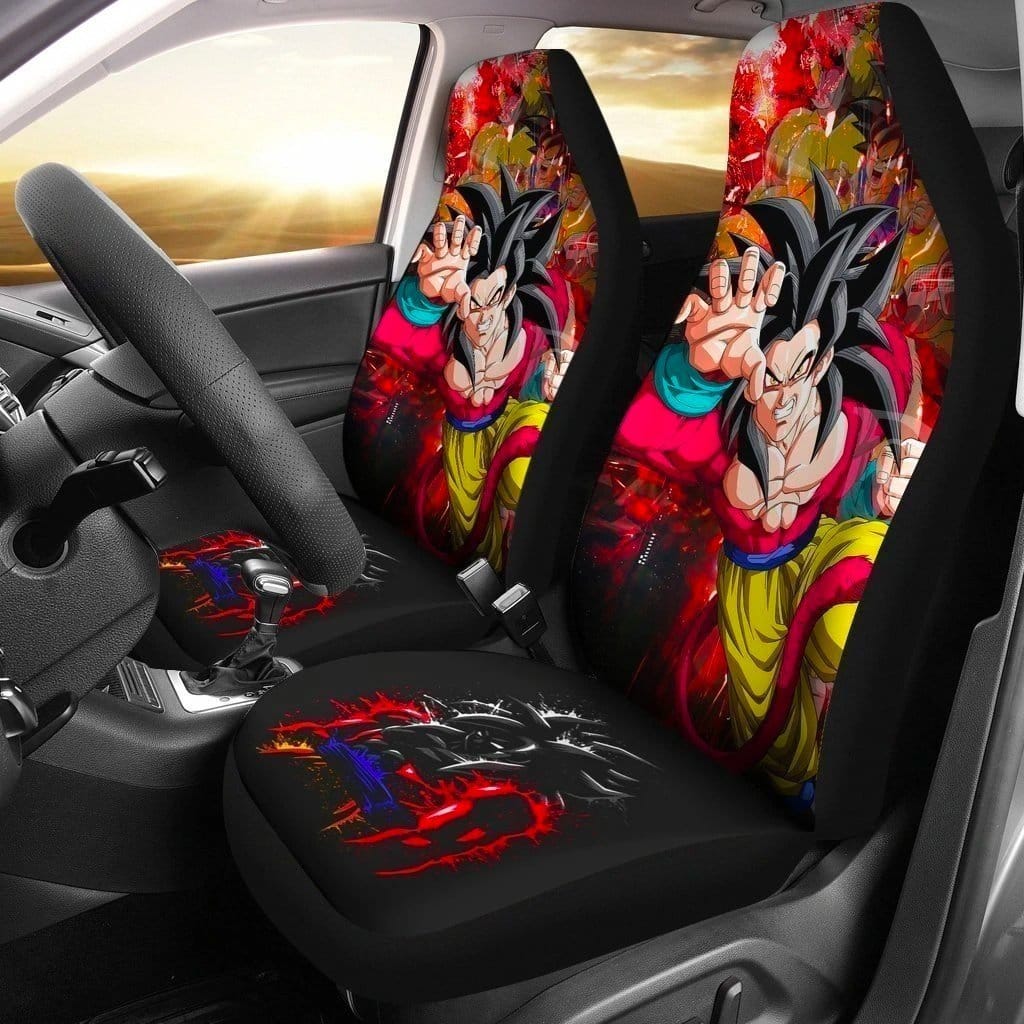 Goku Ss4 For Fan Gift Sku 2811 Car Seat Covers
