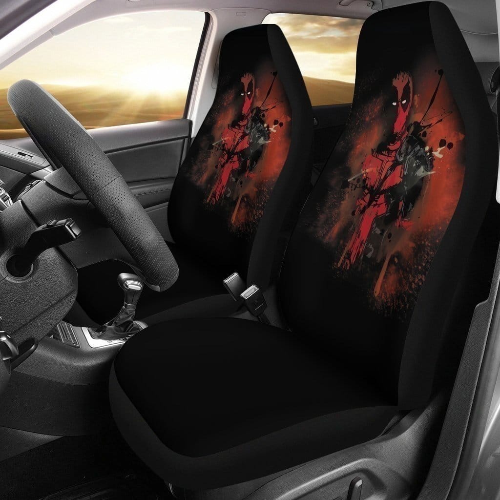Graphic Art Water Color Deadpool For Fan Gift Sku 2270 Car Seat Covers