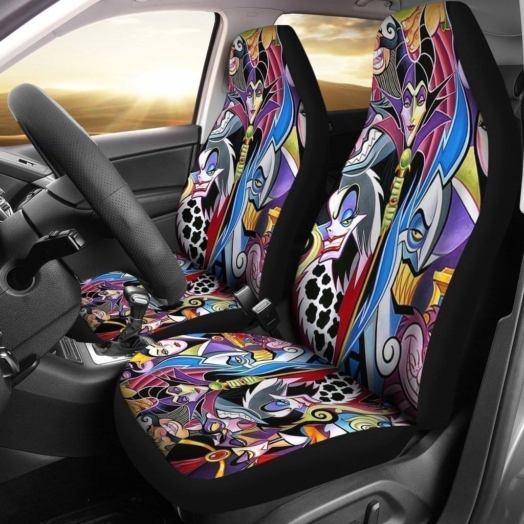 Graphic Disney Villains For Fan Gift Sku 1525 Car Seat Covers