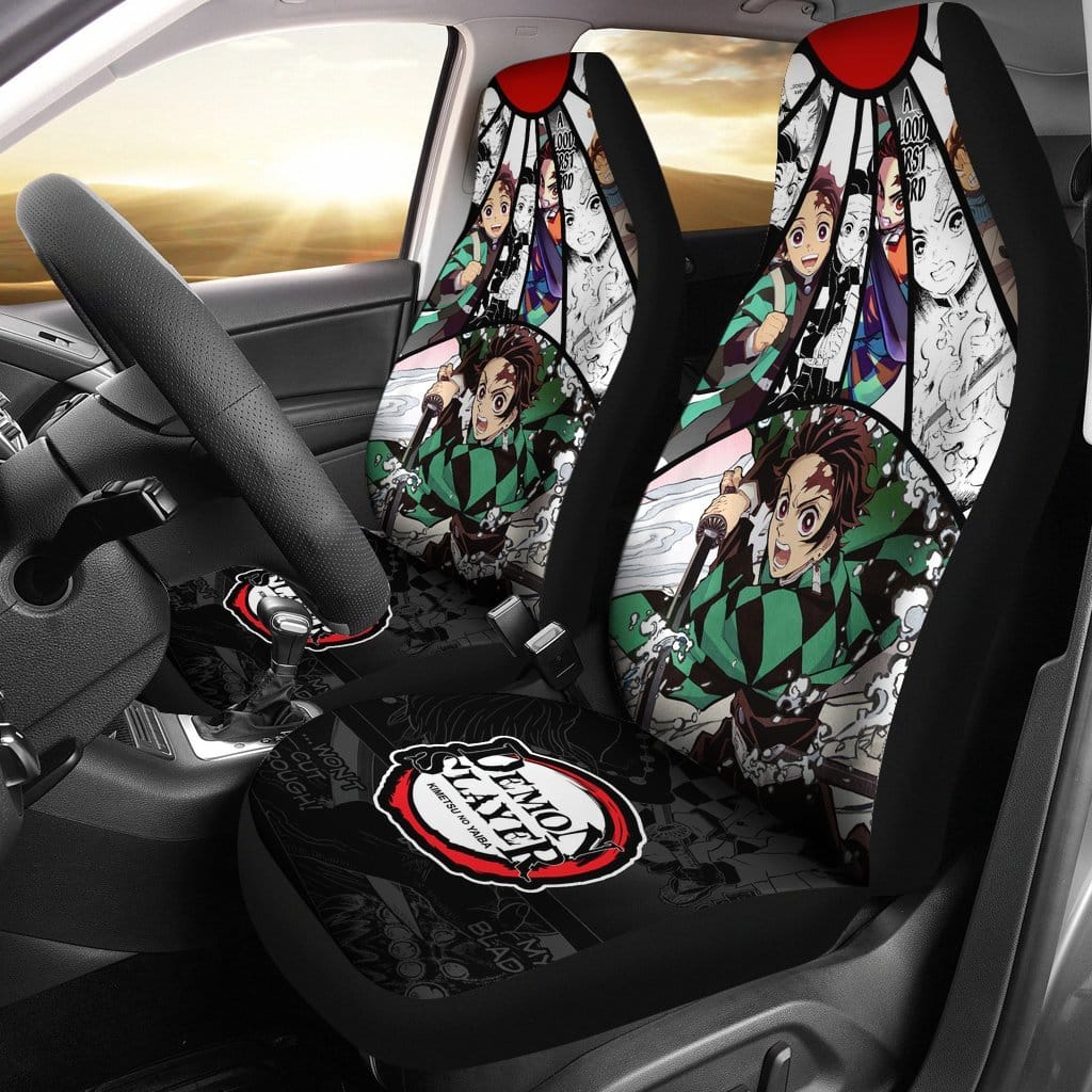 Hanafuda Tanjiro Demon Slayer For Fan Gift Sku 2171 Car Seat Covers