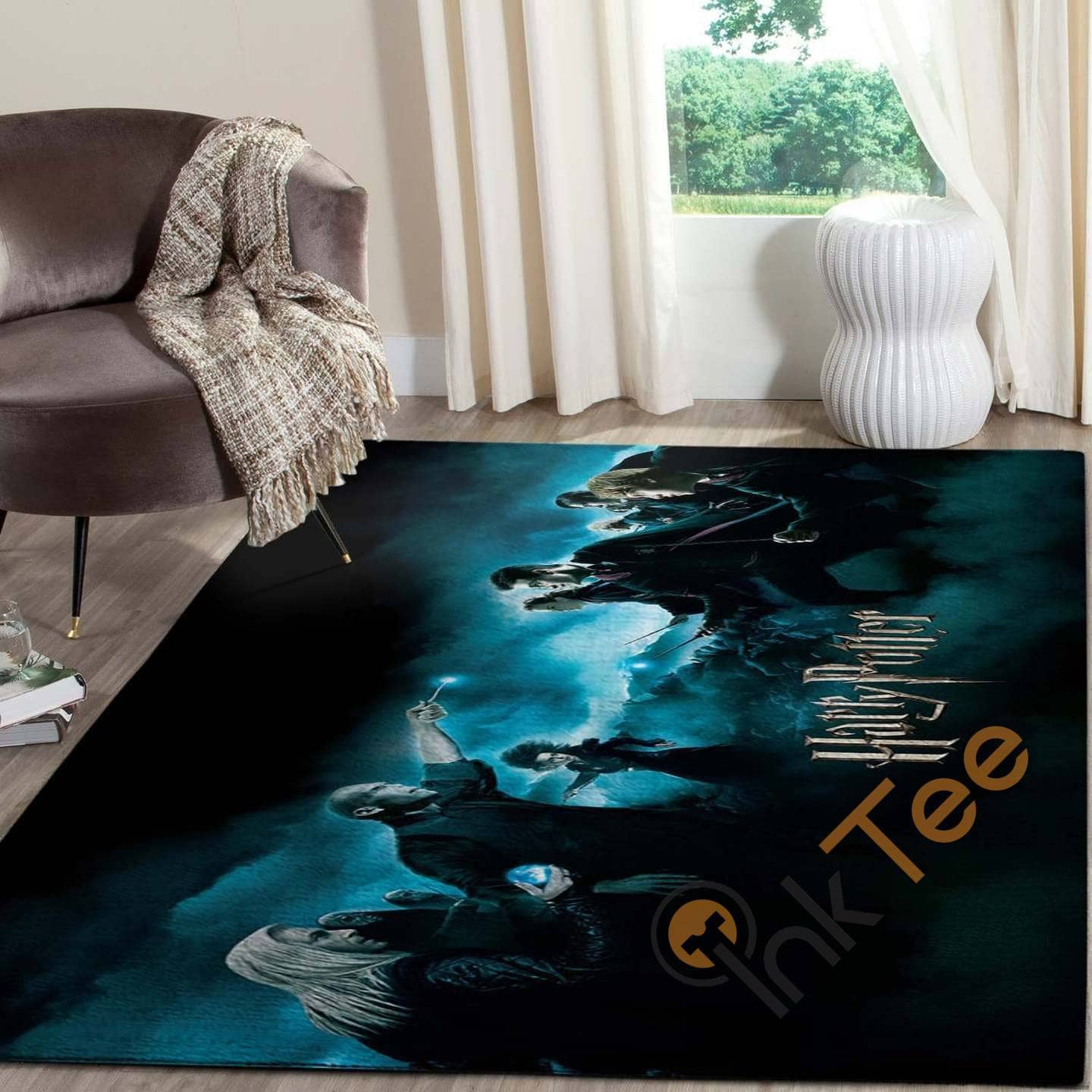 Harry Potter And Voldemort Living Room Carpet Beautiful Gift For Fan Rug