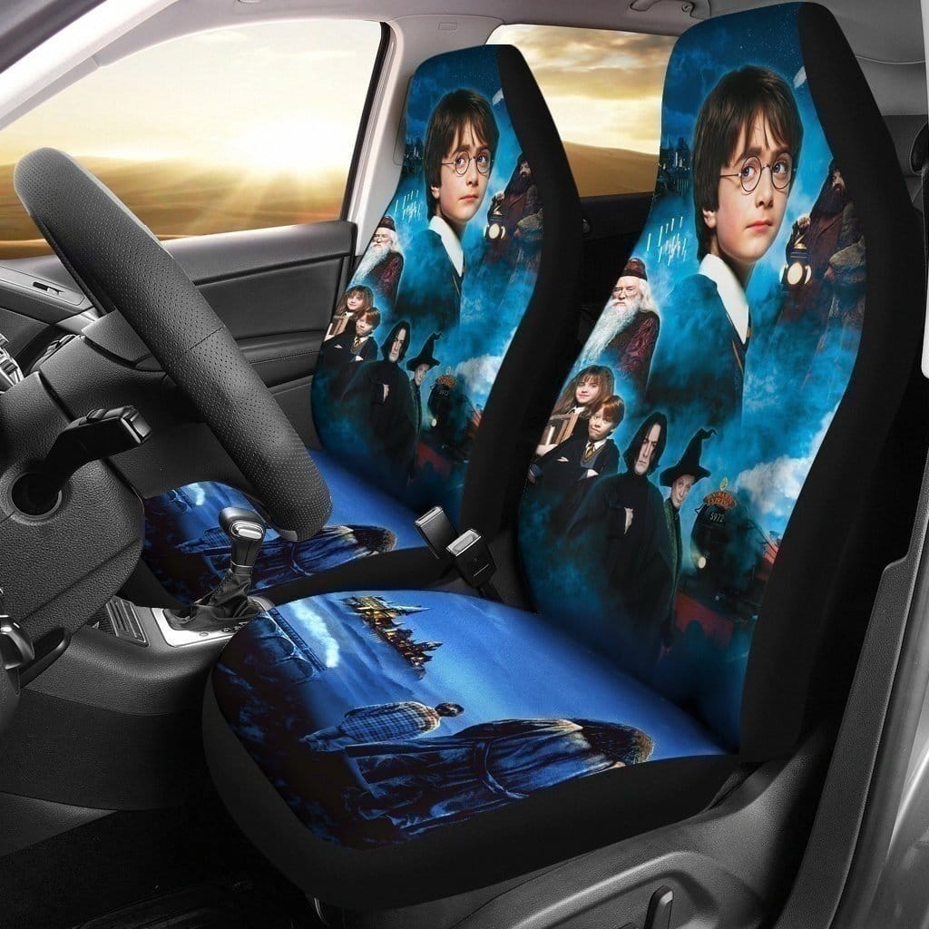 Harry Potter & Rubeus Hagrid For Fan Gift Sku 2108 Car Seat Covers