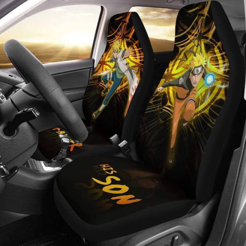 His Father His Son Naruto Minato For Fan Gift Sku 2919 Car Seat Covers