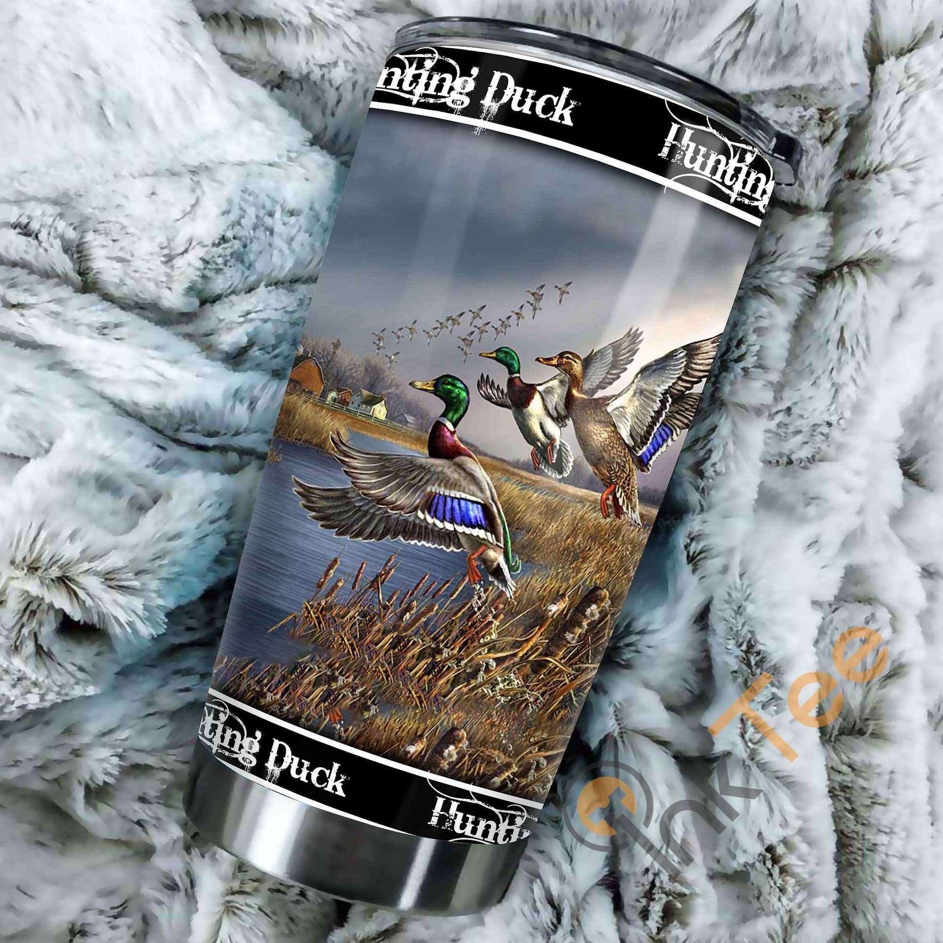Hunting Duck Amazon Best Seller Sku 3097 Stainless Steel Tumbler