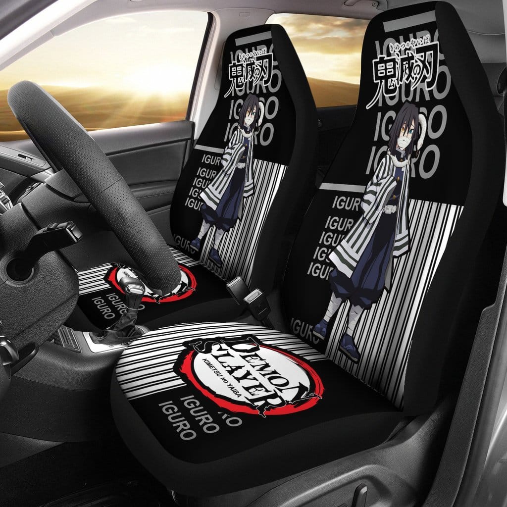 Iguro Demon Slayer For Fan Gift Sku 2793 Car Seat Covers