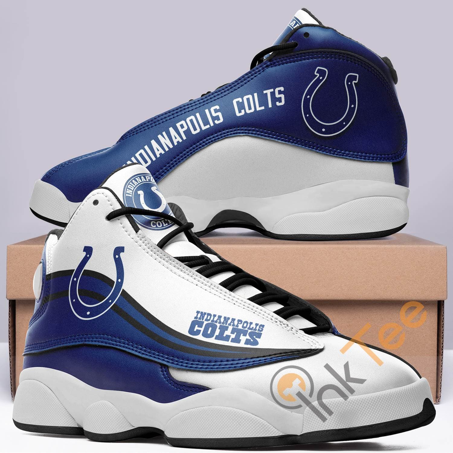 Indianapolis Colts Nfl Team Air Jordan Shoes