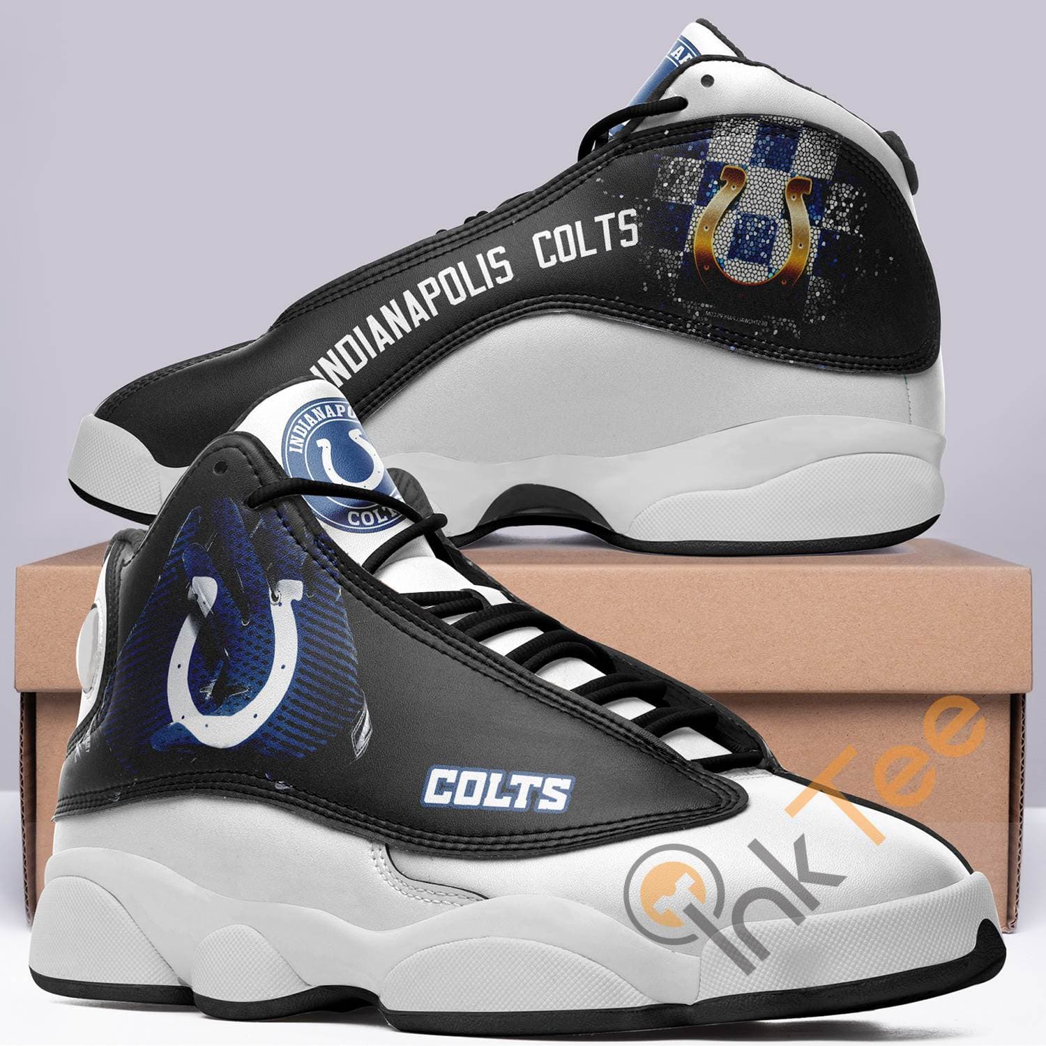 Indianapolis Colts Team Nfl Air Jordan Shoes