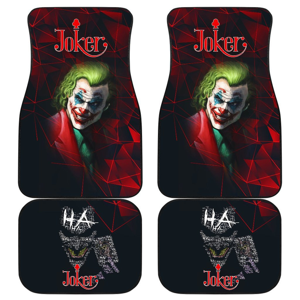 Joker Criminal Smile Car Floor Mats