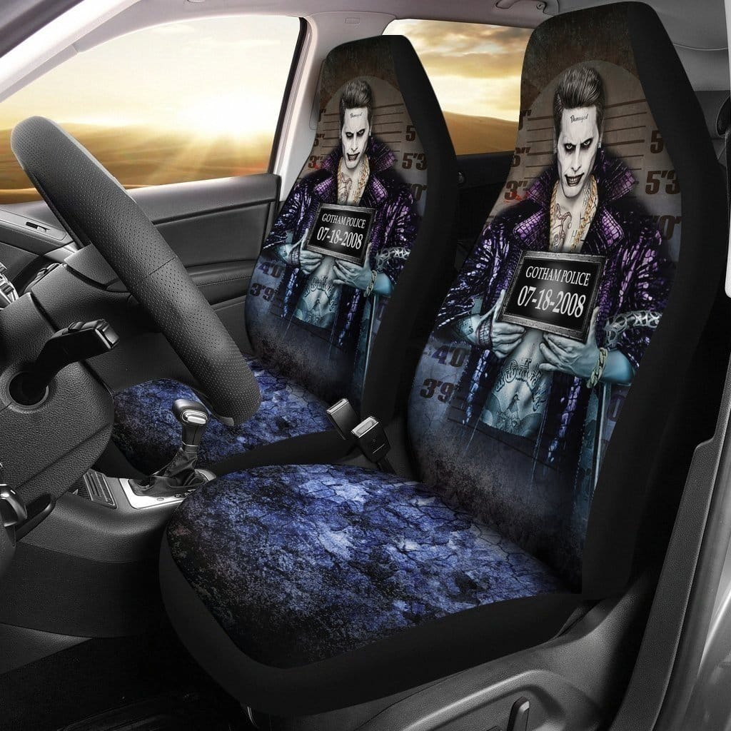 Joker Gotham Police Dc Comics For Fan Gift Sku 2870 Car Seat Covers