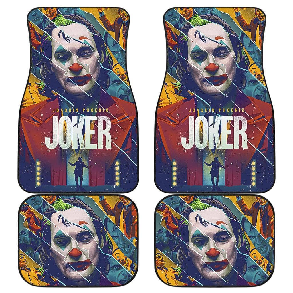 Joker Villains Suicide Squad Movie Fan Car Floor Mats