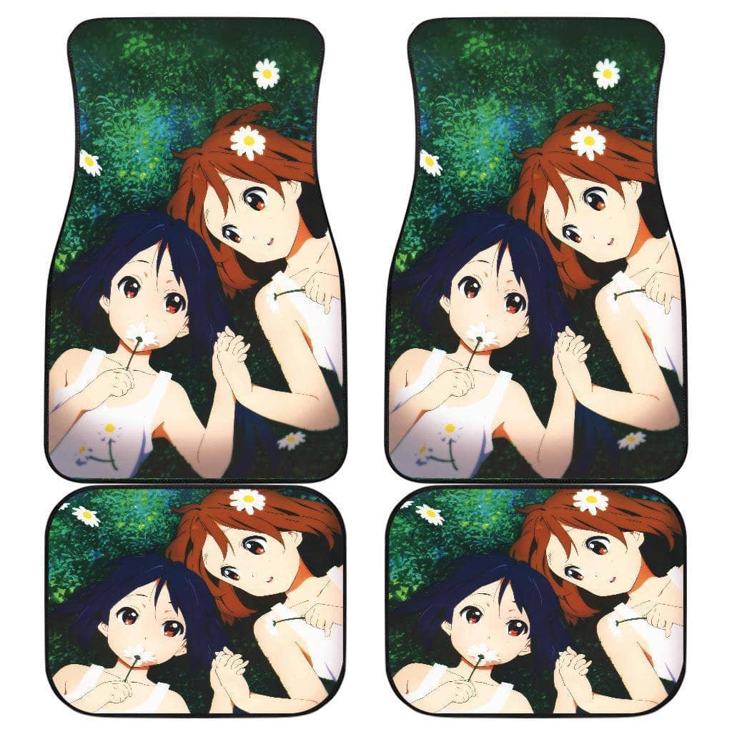K On Anime Girl Couple Car Floor Mats