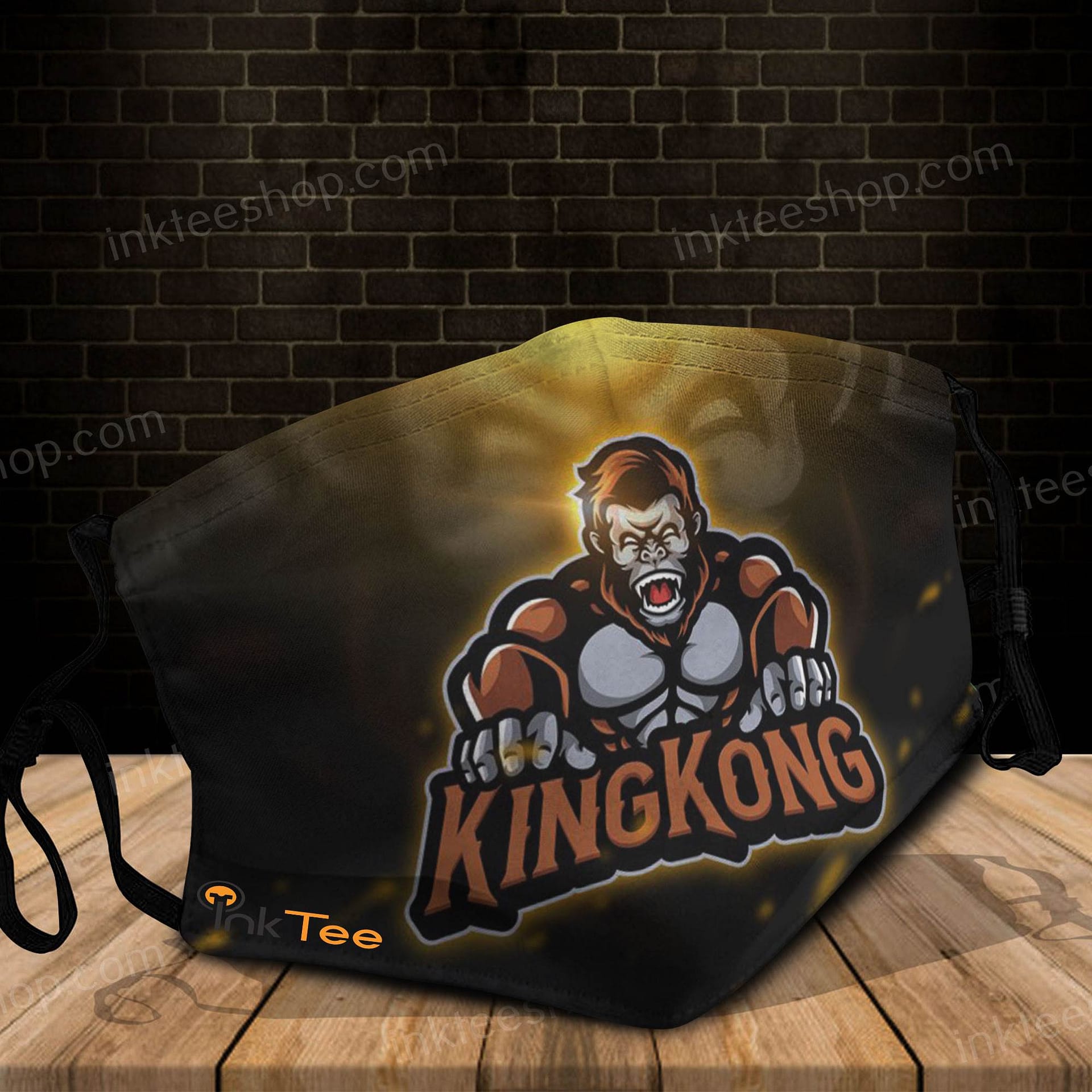 Kingkong 2 Mascot For Esports Fans Logo Face Mask