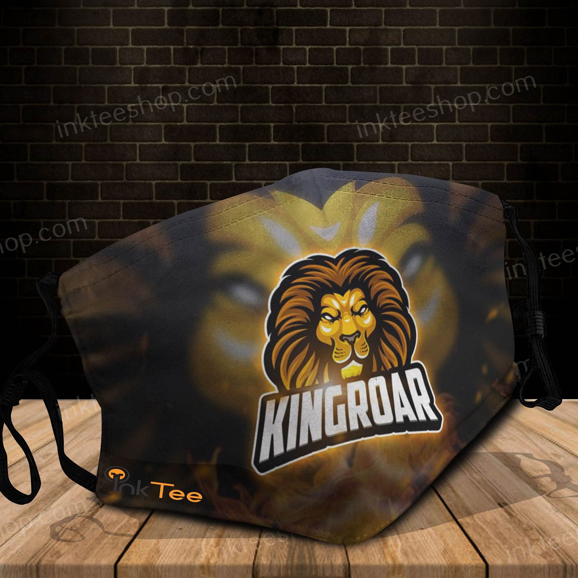 Kingroar Mascot For Esports Fans Logo Limited Face Mask