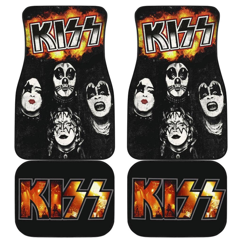 Kiss Band Art Rock Band Amazing Car Floor Mats