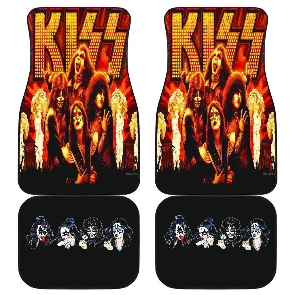 Kiss Band Logo Famous Car Floor Mats