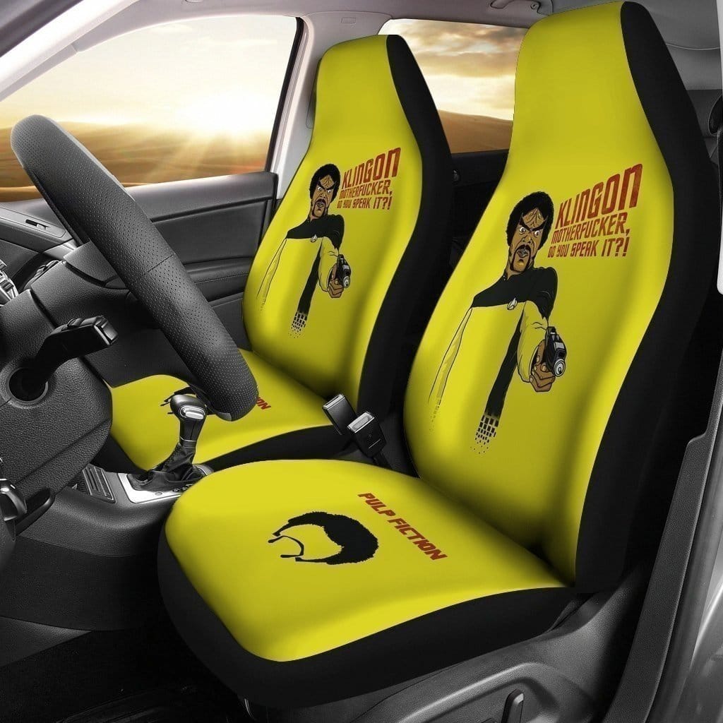 Klingon Motherfucker Pulp Fiction For Fan Gift Sku 1180 Car Seat Covers