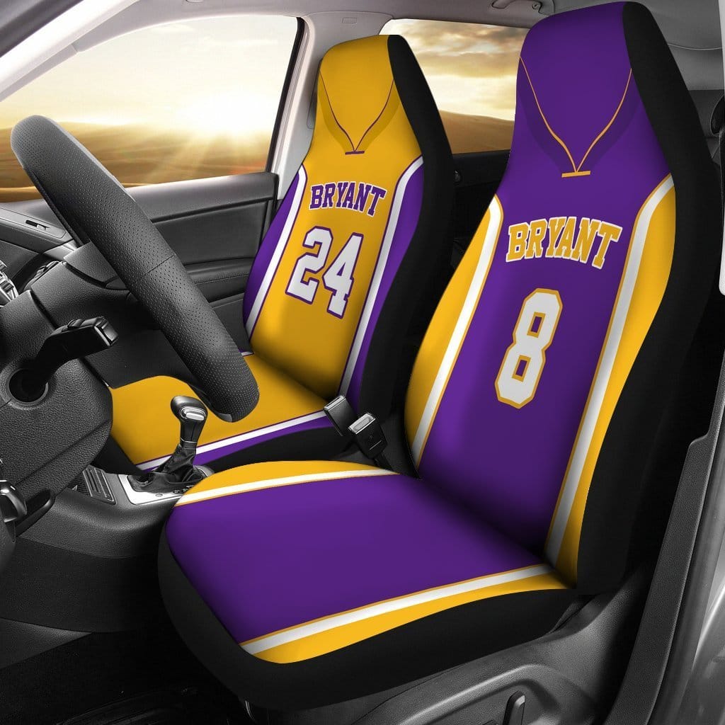 Kobe Bryant Number 8 And 24 For Fan Gift Sku 3042 Car Seat Covers