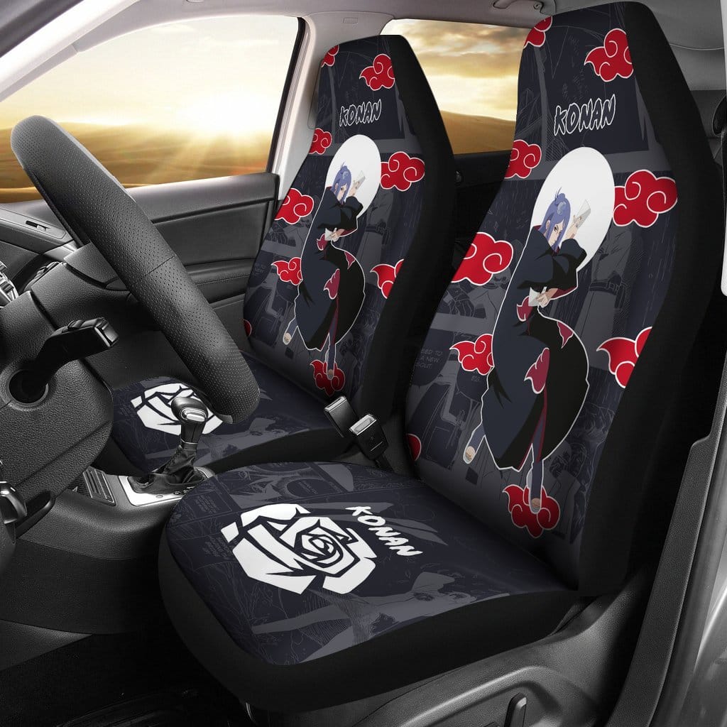 Konan Naruto Akatsuki Members For Fan Gift Sku 2285 Car Seat Covers