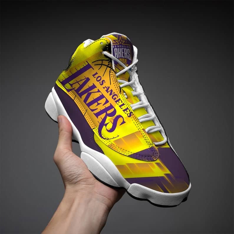 Los Angeles Lakers Nba Air Jordan Shoes
