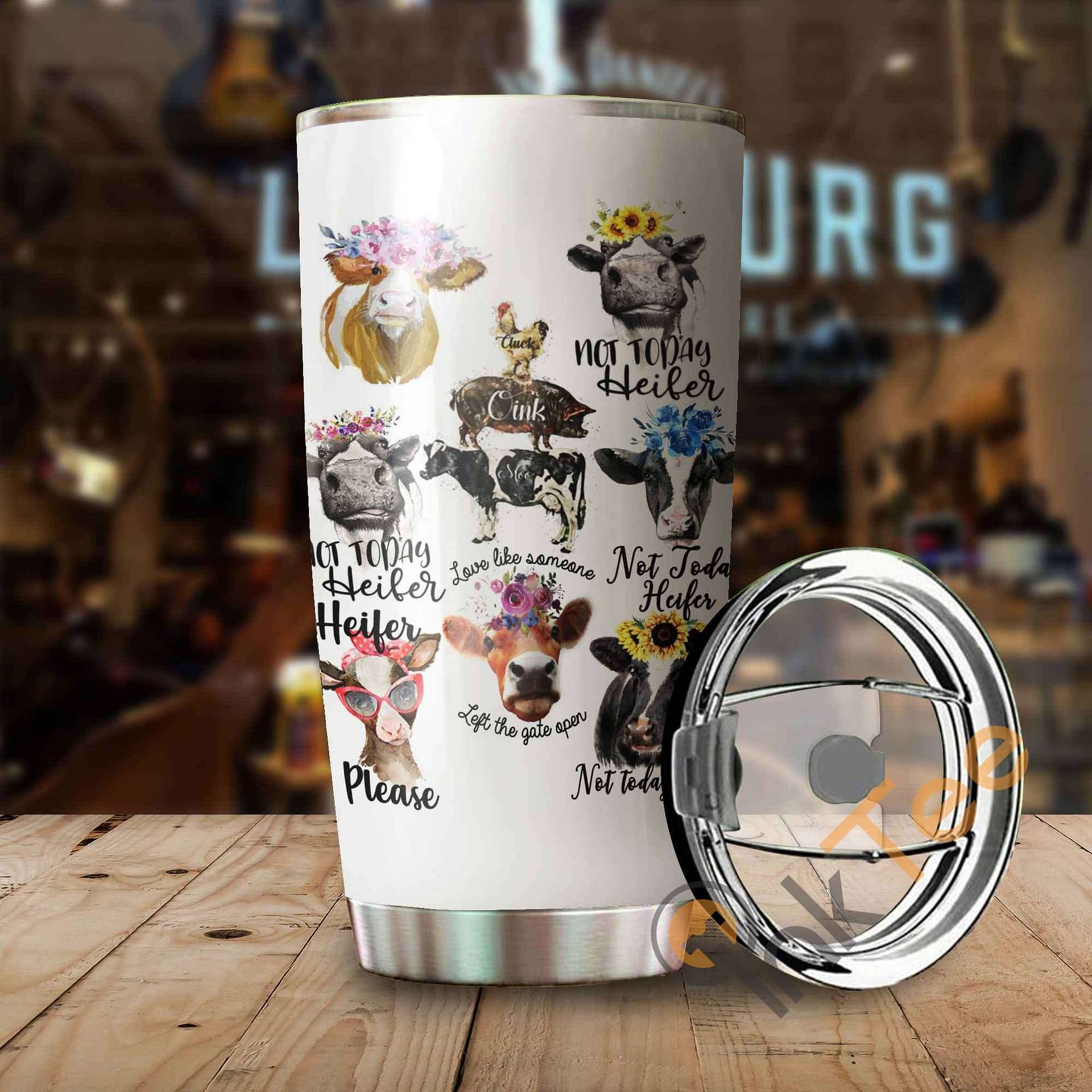 Love Cow Stainless Steel Tumbler