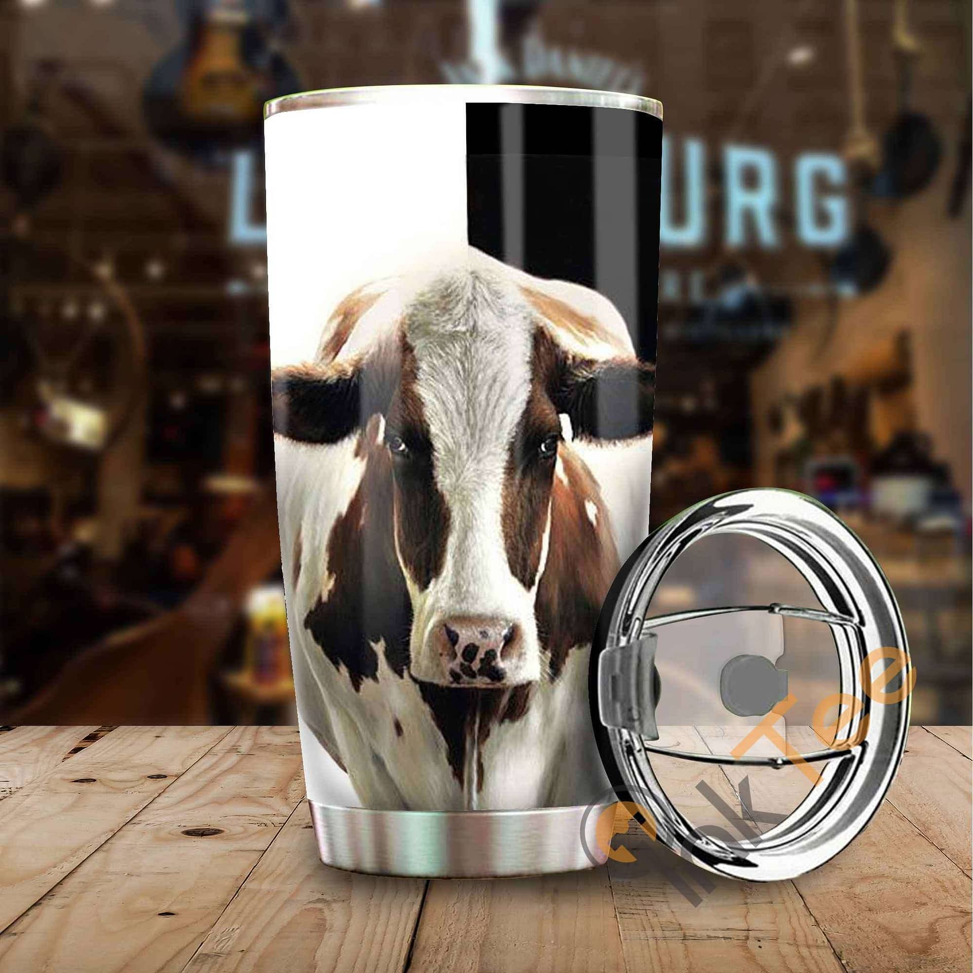 Love Dairy Cow Stainless Steel Tumbler