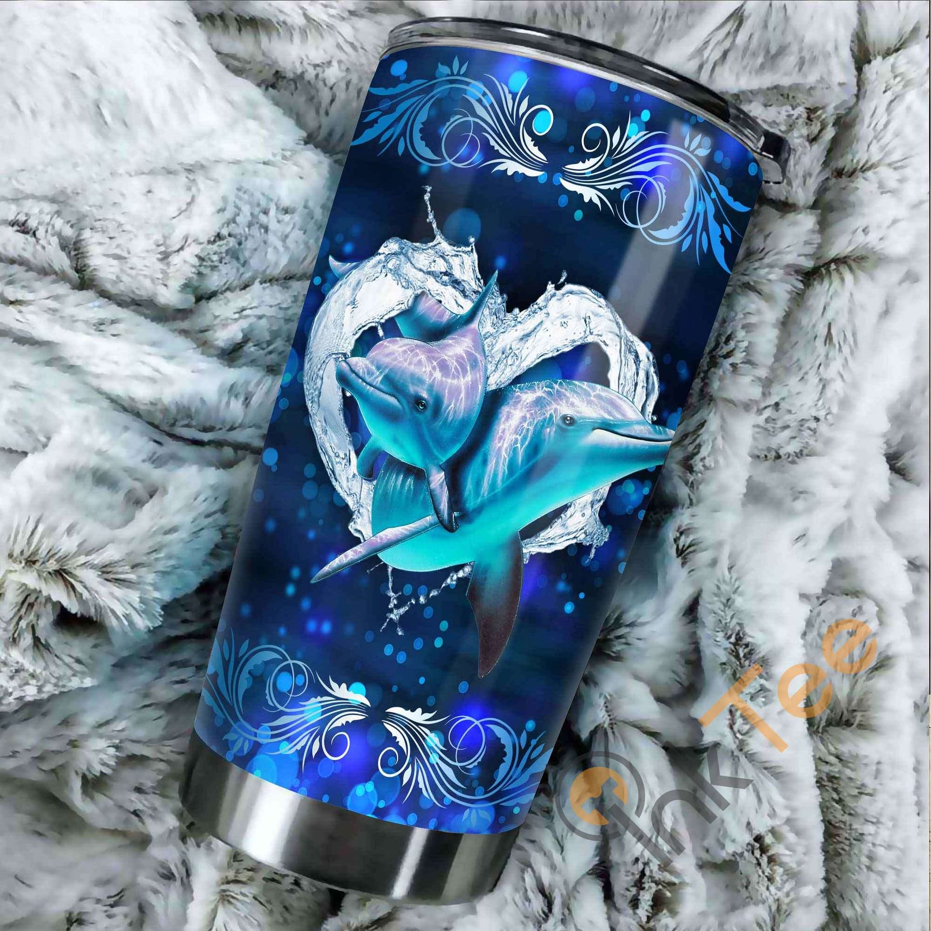 Love Dolphin Stainless Steel Tumbler