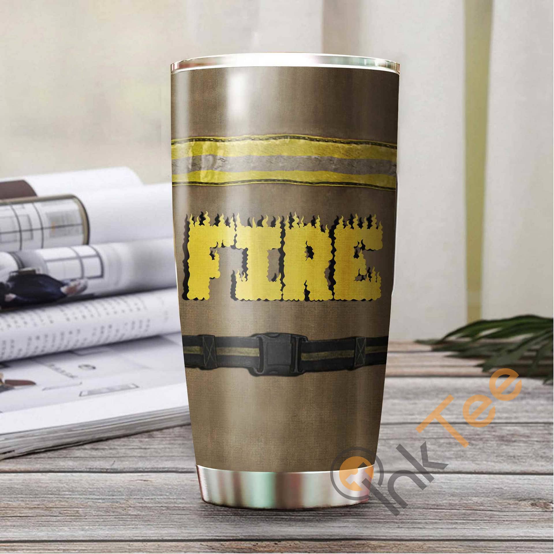 Love Firefighter Amazon Best Seller Sku 3594 Stainless Steel Tumbler