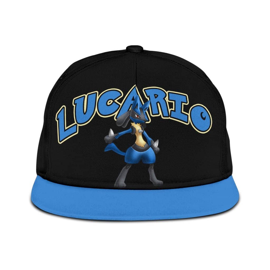 Lucario Snapback Pokemon Anime Fan Classic Cap