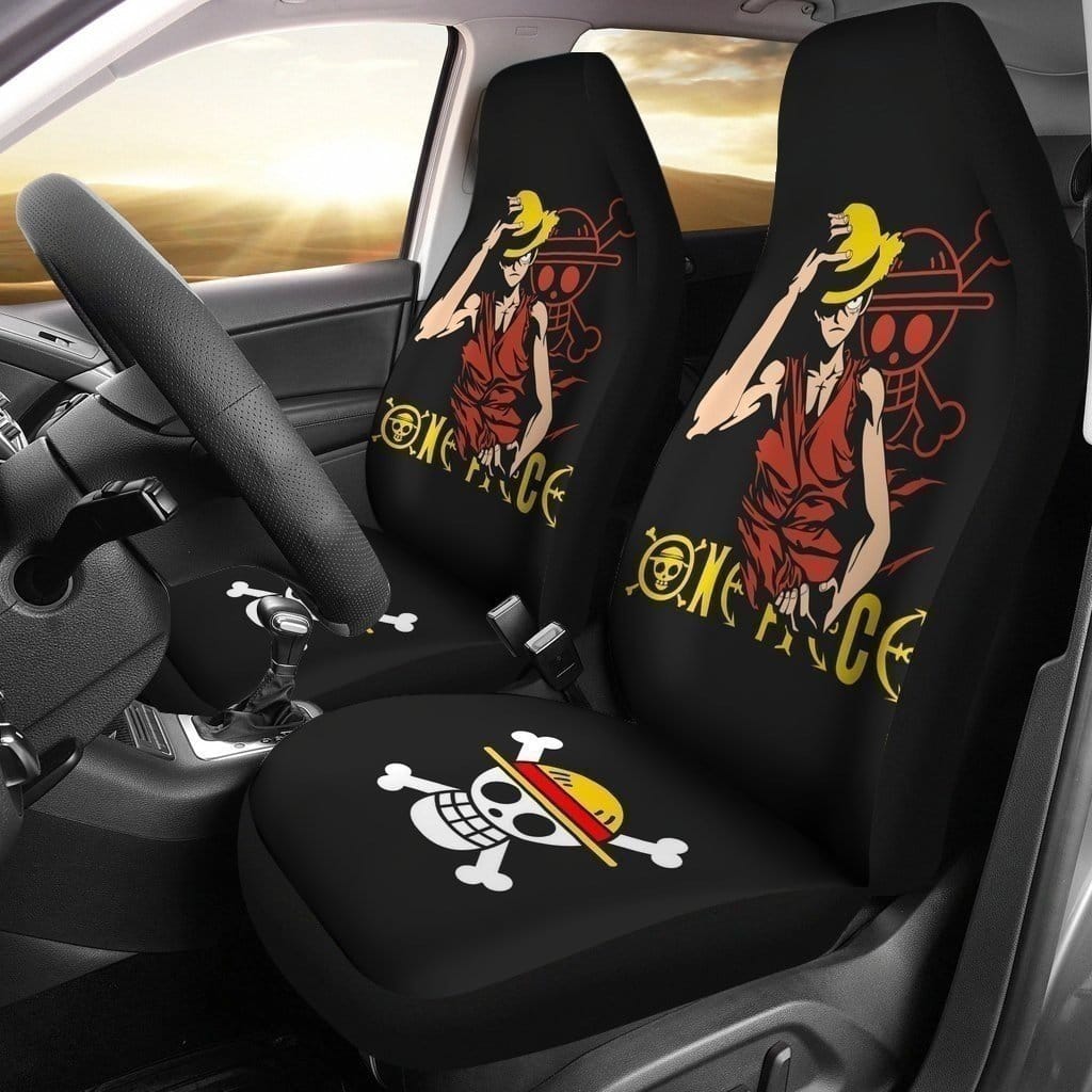 Luffy Skull One Piece For Fan Gift Sku 1511 Car Seat Covers