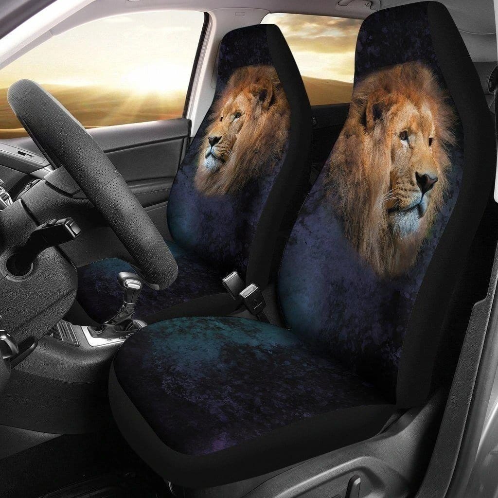Male Lion For Fan Gift Sku 2099 Car Seat Covers