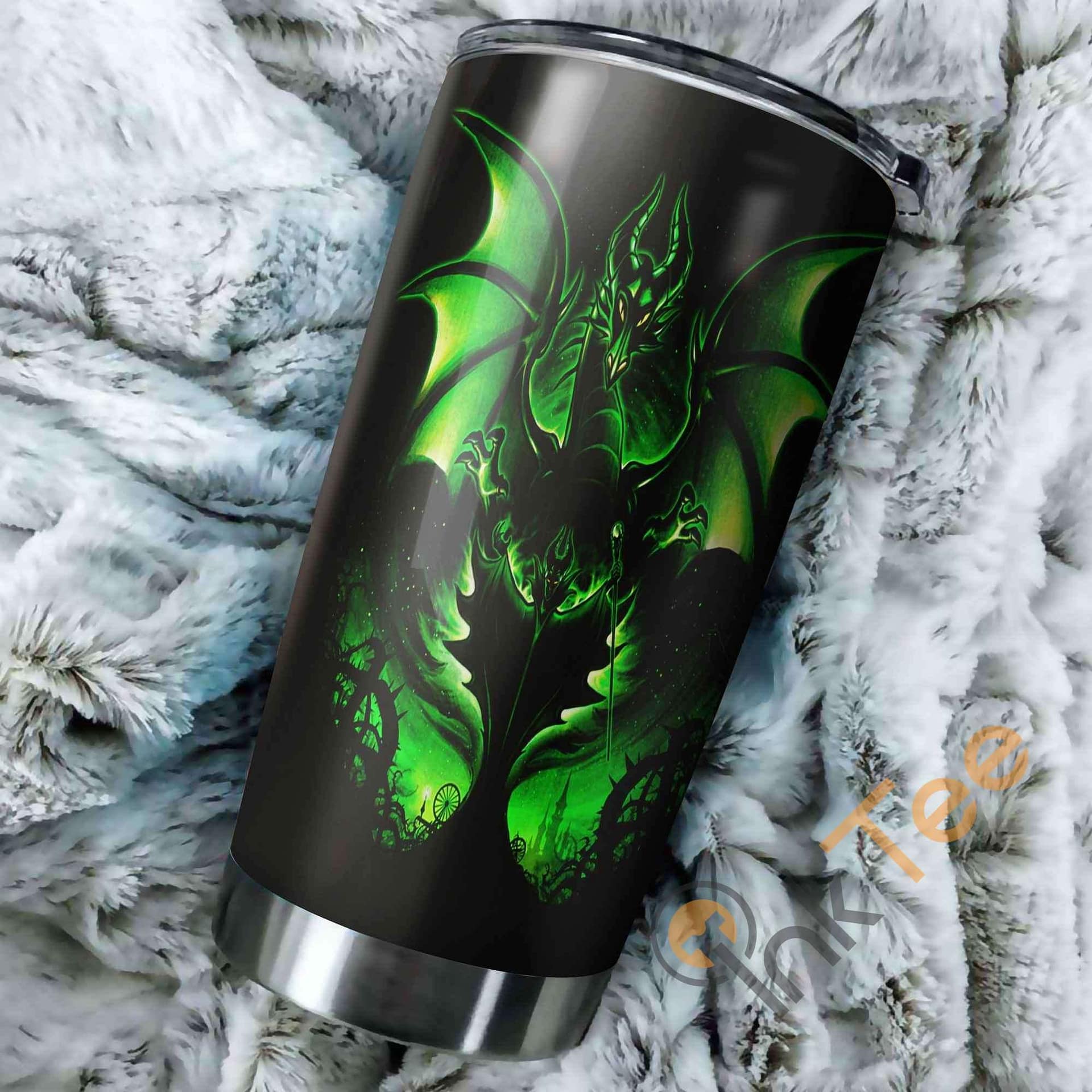 Maleficent 3D Perfect Gift Stainless Steel Tumbler