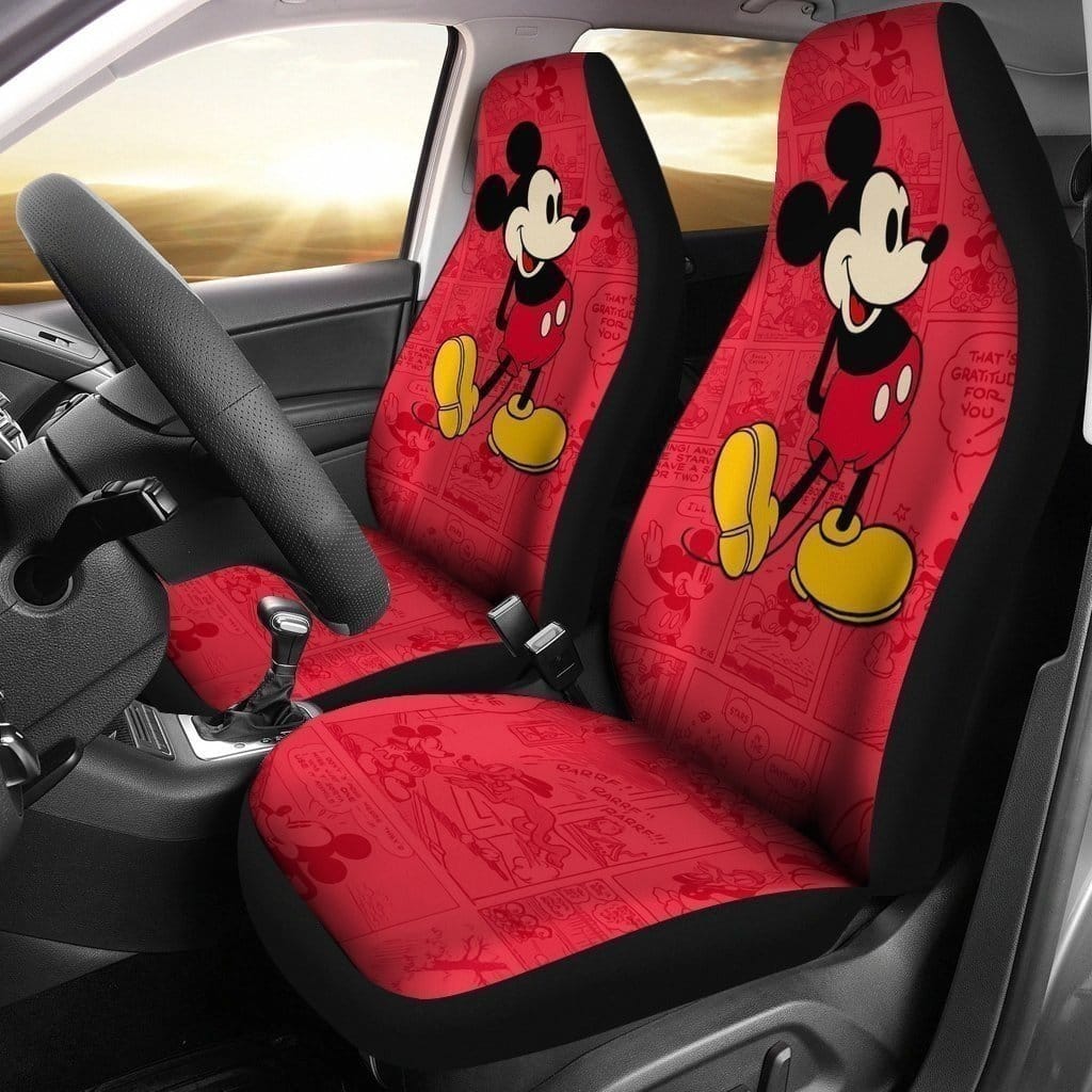 Mickey For Fan Gift Sku 1488 Car Seat Covers