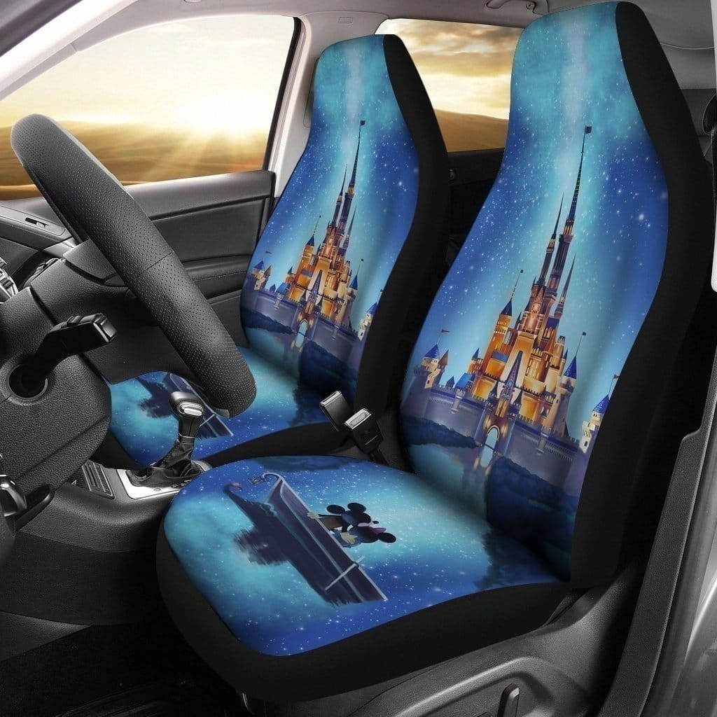 Mickey &Amp; Minnie Romantic Walt Disney For Fan Gift Sku 3096 Car Seat Covers