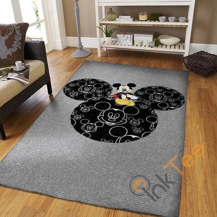Mickey Mouse Carpet Kitchen Disney Lover Floor Decor Rug
