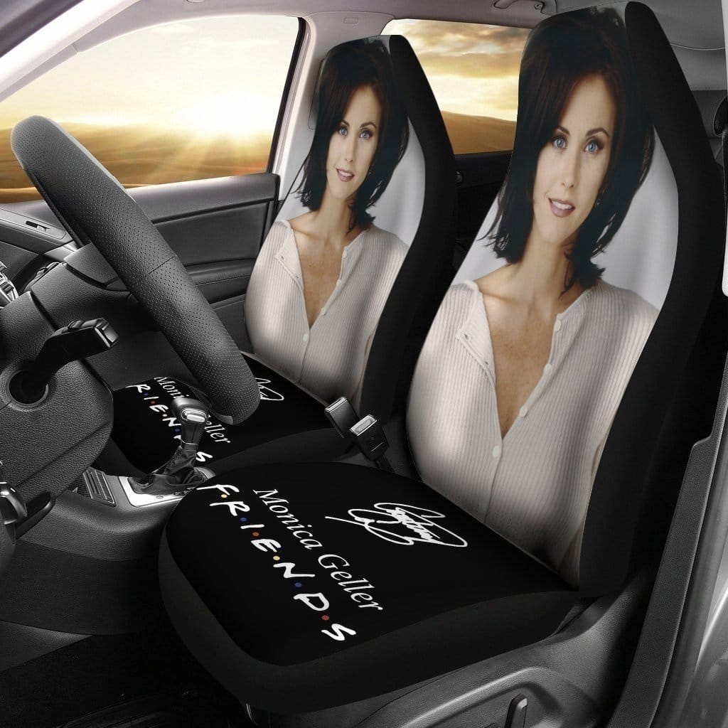 Monica Geller Signature Friends Tv Show For Fan Gift Sku 2833 Car Seat Covers